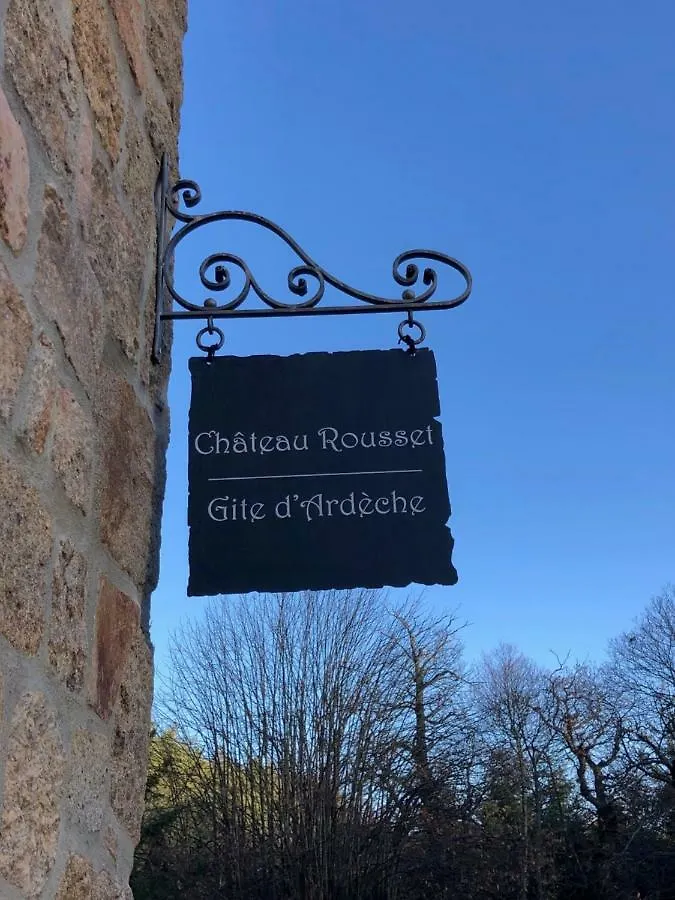 Chateau Rousset Saint-Apollinaire-de-Rias France